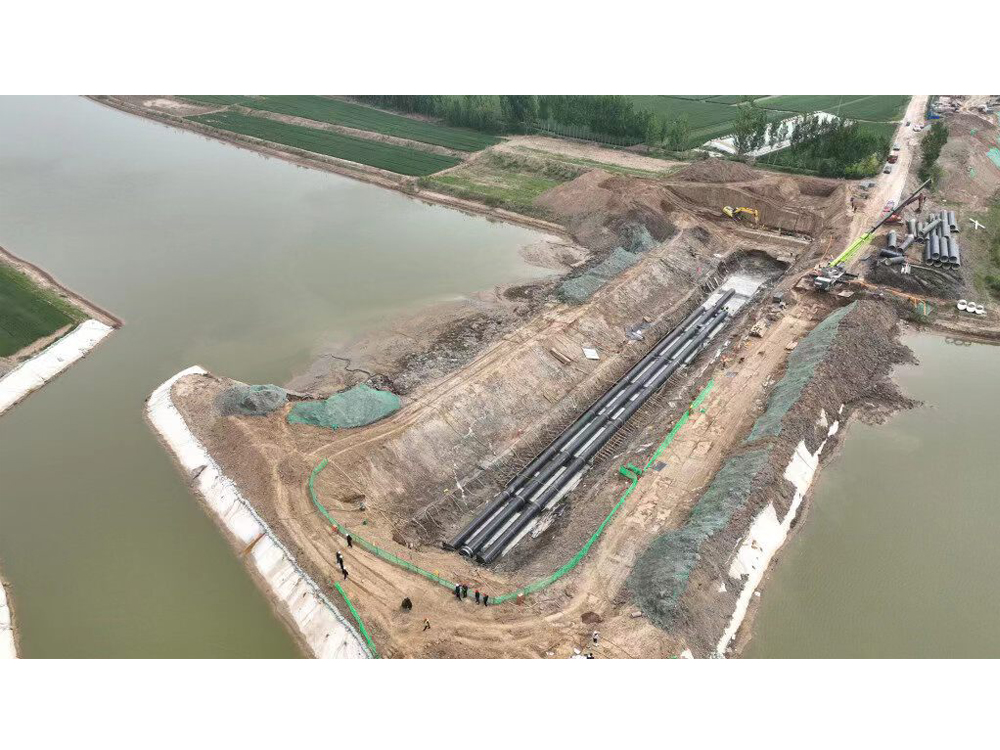 德州市向城區(qū)供水工程，管道多口徑、多管材，總長(zhǎng)約40km
